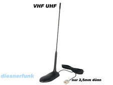 DUAL BAND ANTENNE TORNADO MAG 41cm VHF UHF AMATEURFUNK BETRIEBSFUNK TAXIFUNK