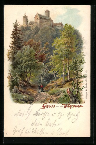 Lithographie eisenach - lithographie,