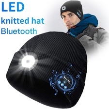 Bluetooth Mütze mit LED Licht