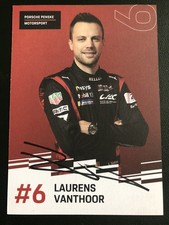 Handsignierte Autogrammkarte