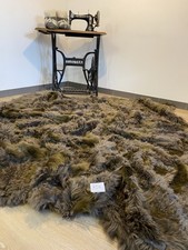 Echte Schafsfell Decke B-Ware