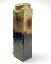 Heiner Balzar, Steuler Keramik Vase Modell 913, Glasur Magma, 33 cm, 80er Jahre