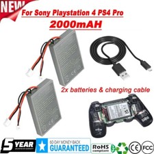 2X 2000mAh Akku für Sony PS4