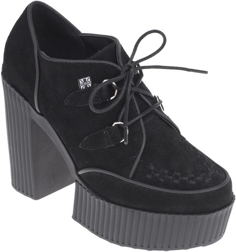 Black suede yuni plateau - suede,