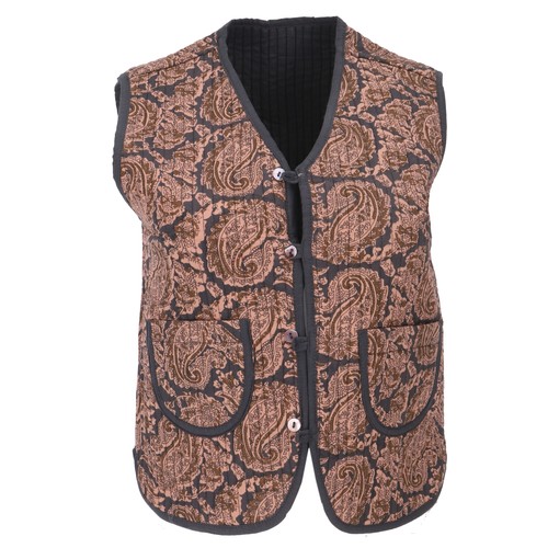 Steppweste blockdruck boho - steppweste,,
