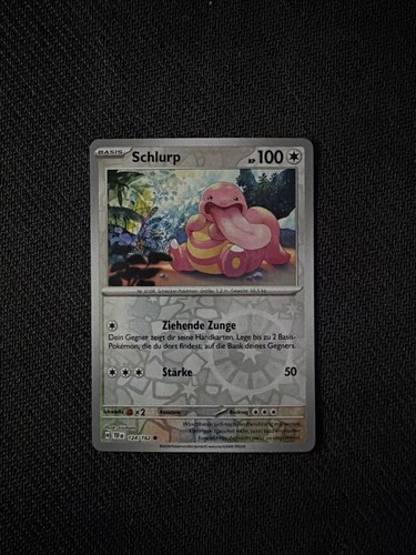 Pokemon karte schlurp 124 162 - pokemon, 124/162