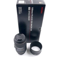 Sigma 105mm f/2,8 EX DG Macro OS Canon EF second hand vom Händler