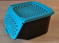 Tupperware Knoblauch- & Zwiebel-Box Belüftungsdose Lüftungsbox 18 × 12 cm