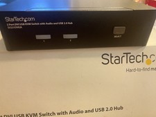 StarTech 2 Port DVI VGA KVM