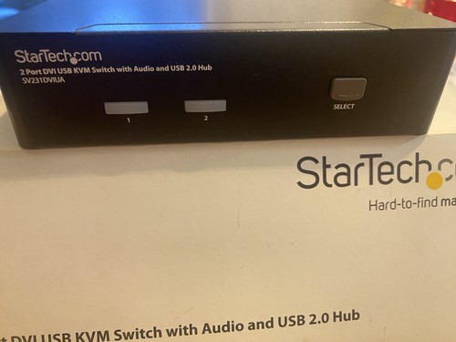 Startech port dvi vga - vga, kvm