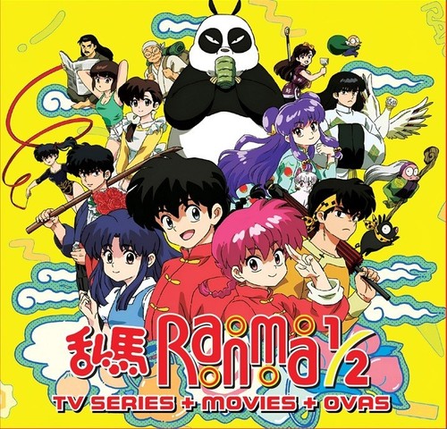 Dvd anime ranma tv - anime, series