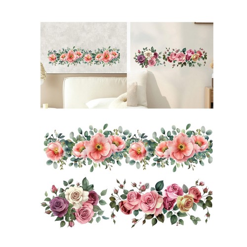 Blume wand aufkleber pvc - blume,