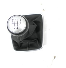 VW Golf Plus 5M Schaltknauf Schaltsack Schaltung Schaltknüppel orig 5-Gang Leder