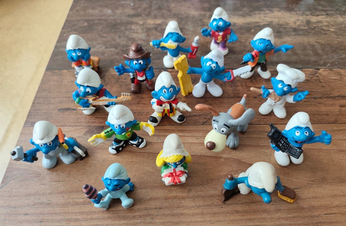 Schleich schlümpfe konvolut - schlümpfe,
