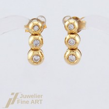 Ohrringe - Ohrstecker mit je 3