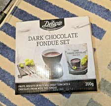 SCHOKOLADEN FONDUE SET....NEU