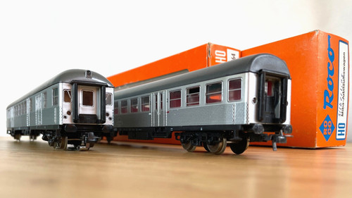 Roco db silberling - h0, 2x