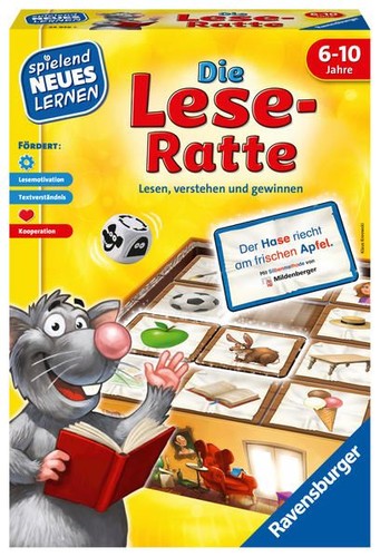 Die lese ratte - lese-ratte, kinderspiel