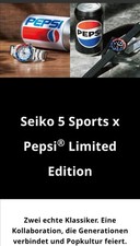 Neue Seiko 5Sports  X  Pepsi