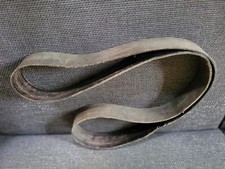 Lederriemen, Antriebsriemen, Transmissionsriemen 6 cm, ca. 100cm doppelt