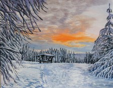 Eigenes Acrylbild. Leinwand