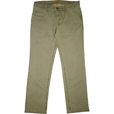 CAMEL ACTIVE W34 L32 Jeans Hose Khaki Herren Woodstock Straight Leg Stretch 50 L