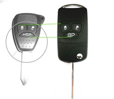 Umbau-Set auf Klappschlüssel G Chrysler Jeep Dodge Schlüssel key conversation 3