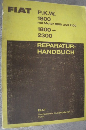 Fiat pkw 1800 - 1800, b