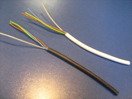 Lampenkabel mit stahlseil m - lampenkabel, /m