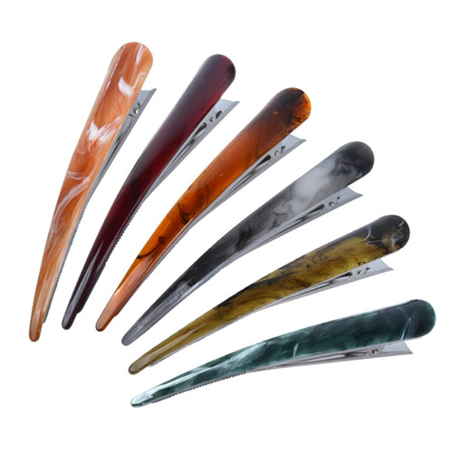 Entenschnabel haarspangen set - entenschnabel,