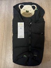 Odenwälder Babynest Mucki Fußsack für Tragewanne und Autositz NEU schwarz