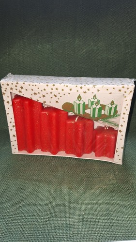 Kerzen stumpen 11cm rot - stumpen,, 5-11cm