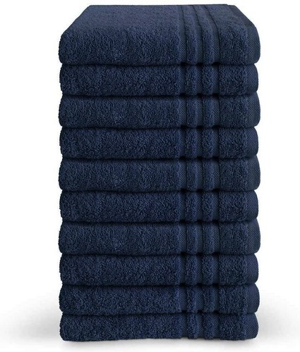 Luxus badelaken dunkelblau 650 - luxus,