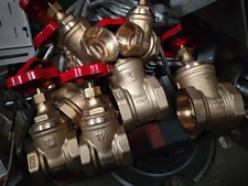 Messing Absperrschieber DN50