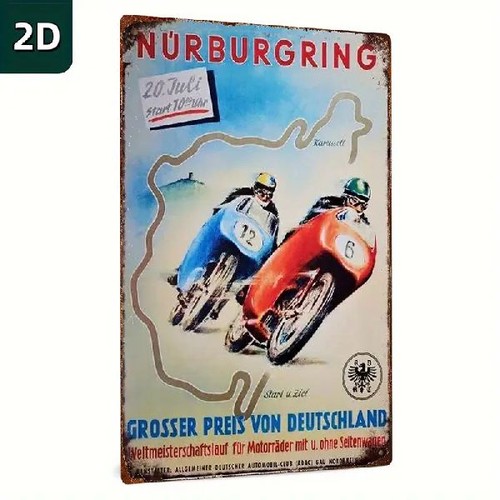 Blechschild nürburgring - blechschild,