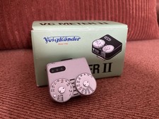 Aufsteckbelichtungsmesser Voigtländer VC Meter II Chrome (optimal für Leica M)