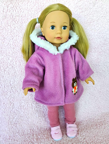 Puppenkleidung winterjacke - puppenkleidung,