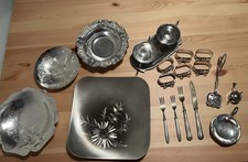 Versilberte Konvolut Sieb