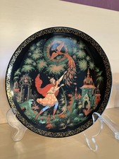 BRADEX-Sammelteller Porzellan Russische Volksmärchen Feuervogel