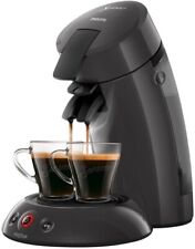 Philips Senseo HD6552/39 ECO Kaffeepadmaschine grau inkl. Pads und Gläsern