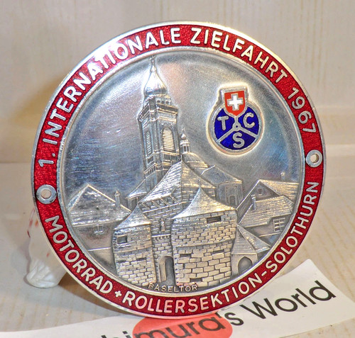Plakette zielfahrt rallye - plakette,