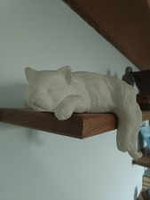 Schlafende Katze Figur