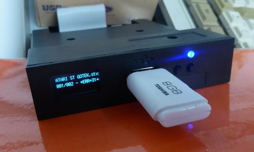 Atari gotek floppy usb - gotek,