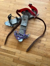 Gleitschuhe, Vintage, Kellerfund