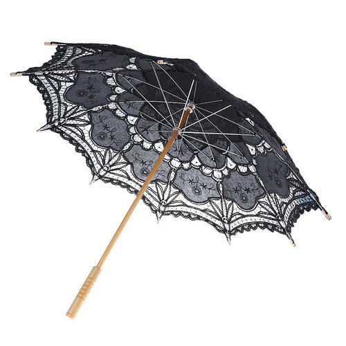 Retro schwarze spitze - schwarze,