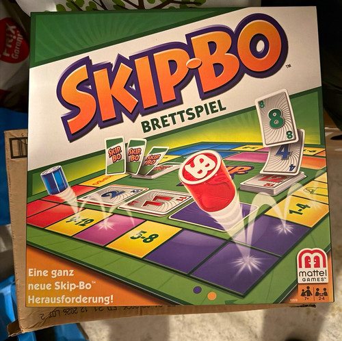 Mattel games skip - mattel, skip-bo