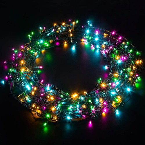 Bunt lichterkette außen 20m - lichterkette,