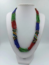 Ethno perlenkette bunt - ethno,