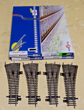 Spur TT Tillig  83321/22 4 Weichen 2x links 2x rechts 15 Grad  Neuwertig OVP !!!