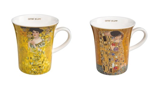 2er set gustav klimt - set, becher